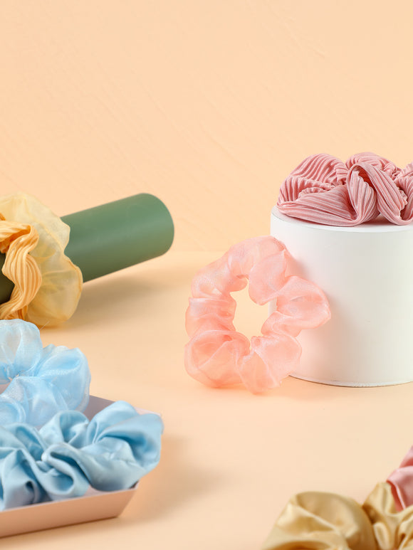 MINISO PURE COLORED LARGE HAIR TIE 3PCS(PINK) 2010510812107 HAIR TIE