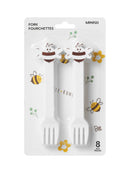 MINISO BEE SERIES FORK-8PCS 2010514010103 CUTLERY SET-5