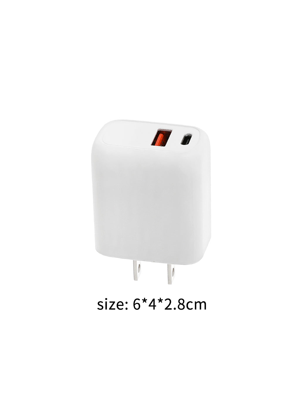 MINISO 20W PD+QC FAST CHARGE CHARGER WITH USB+TYPE-C PORTS MODEL: RWD020C-USR 2010515610104 CHARGER