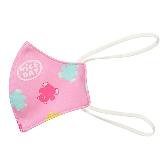 MINISO ZOO SERIES PRINTED FACE MASK FOR KIDS (BEAR) 2010516017100 MOUTH MASK