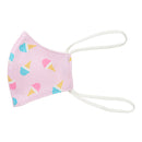 MINISO DESSERT SHOP SERIES PRINTED FACE MASK FOR KIDS (ICE CREAM) 2010516111105 MOUTH MASK-1