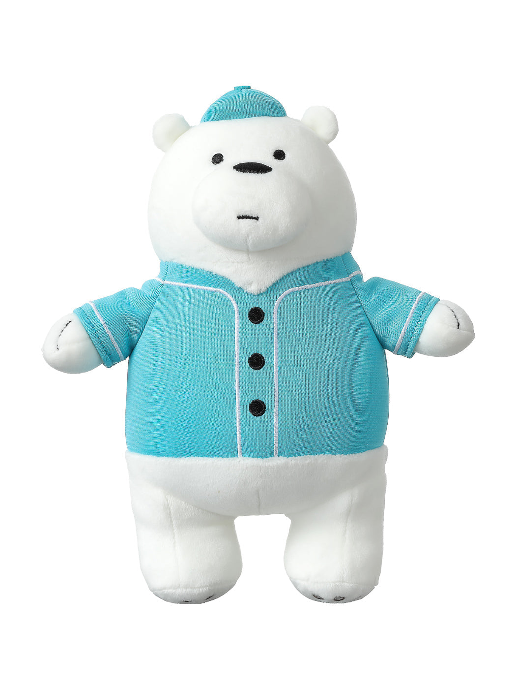 MINISO WE BARE BEARS COLLECTION 4.0 PLUSH TOY WITH OUTFIT(ICE BEAR) 2010623812100 IP PLUSH