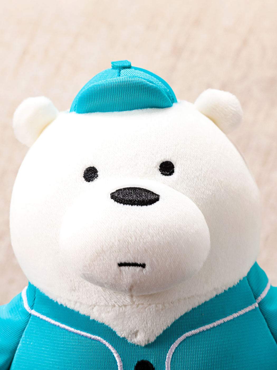 MINISO WE BARE BEARS COLLECTION 4.0 PLUSH TOY WITH OUTFIT(ICE BEAR) 2010623812100 IP PLUSH