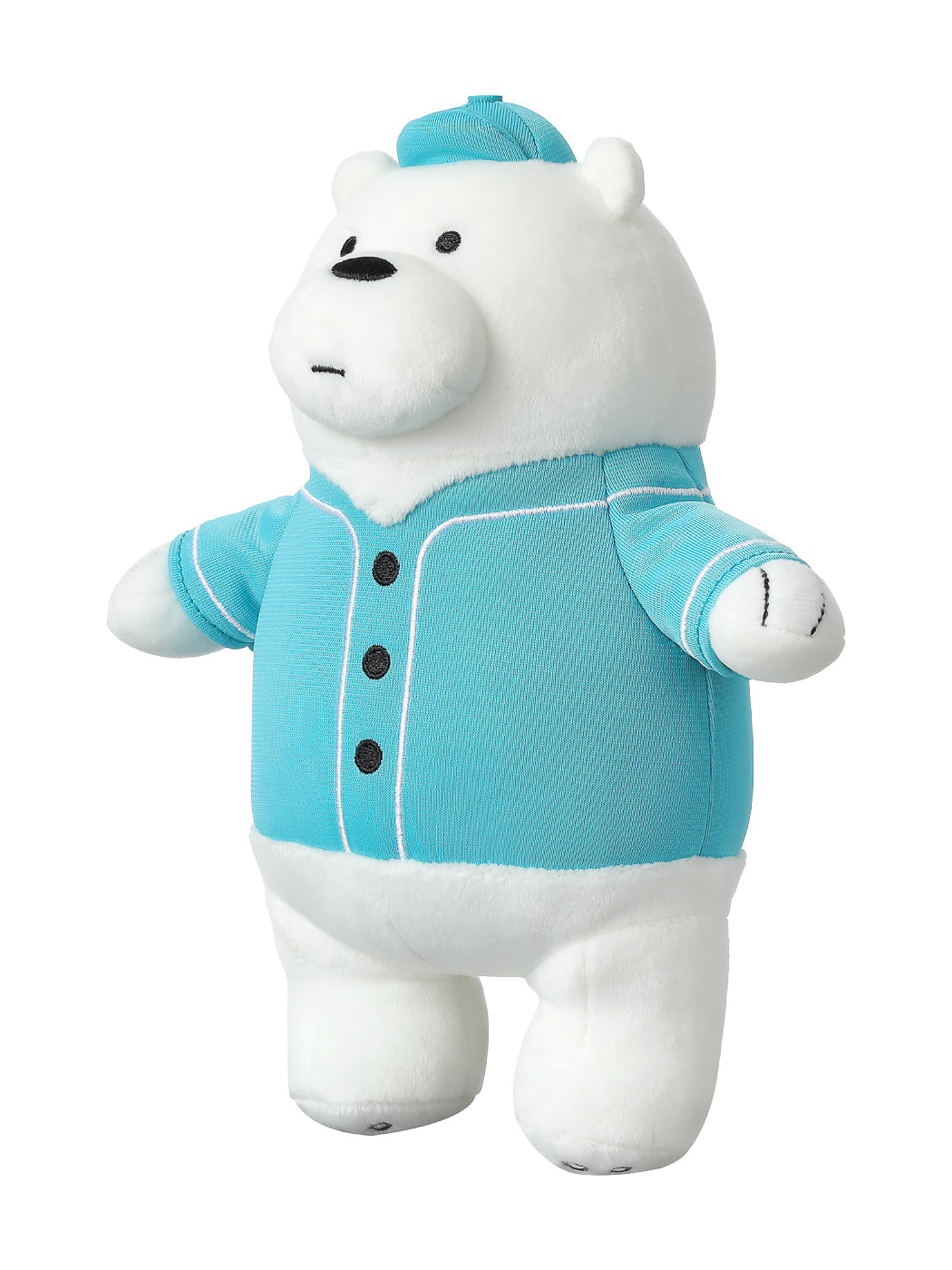 MINISO WE BARE BEARS COLLECTION 4.0 PLUSH TOY WITH OUTFIT(ICE BEAR) 2010623812100 IP PLUSH