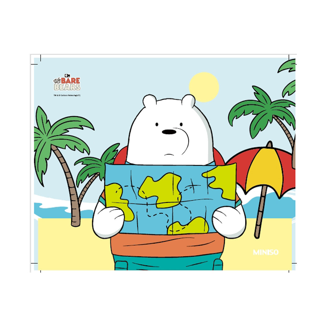 MINISO WE BARE BEARS 4.0 GO TRAVELING 300 PIECES PUZZLE ( 38*30.5CM ) ( ICE BEAR ) 2010643210108 DIY PUZZLE-1