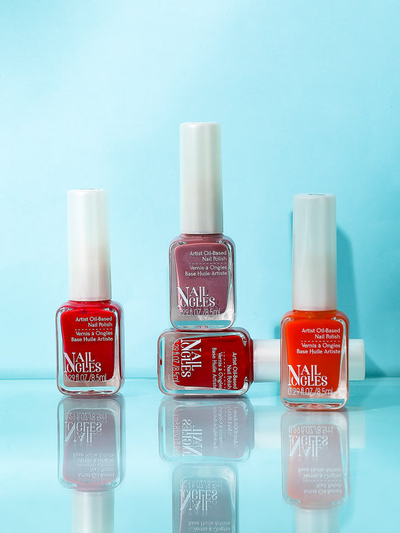 MINISO ARTIST OIL-BASED NAIL POLISH(ORANGE) 2010859711109 NAIL POLISHER