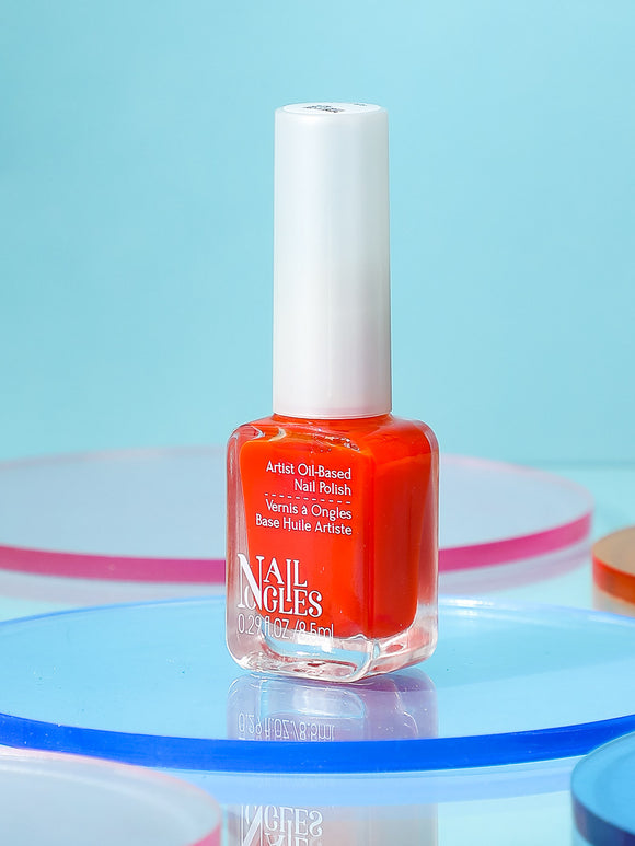 MINISO ARTIST OIL-BASED NAIL POLISH(ORANGE) 2010859711109 NAIL POLISHER