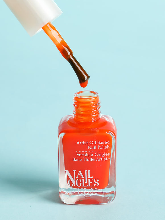 MINISO ARTIST OIL-BASED NAIL POLISH(ORANGE) 2010859711109 NAIL POLISHER