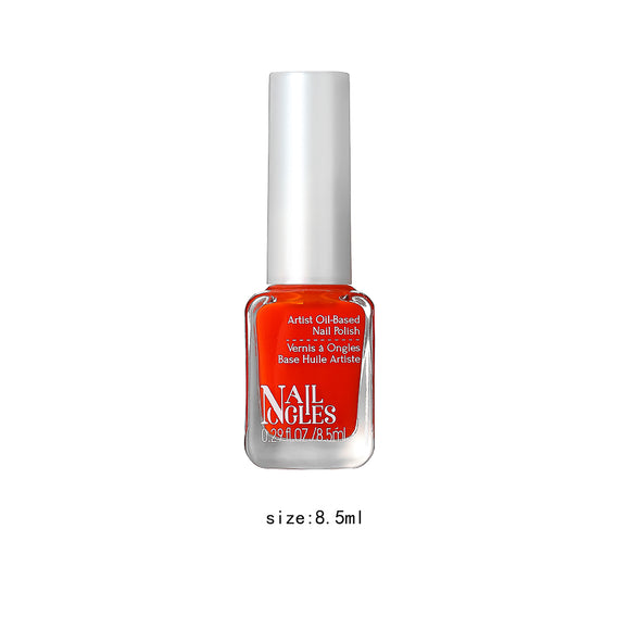 MINISO ARTIST OIL-BASED NAIL POLISH(ORANGE) 2010859711109 NAIL POLISHER