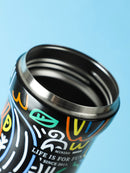 MINISO COOL INSULATED THERMAL TUMBLER 450ML(BLACK) 2010867211103 VACUUM BOTTLE-5