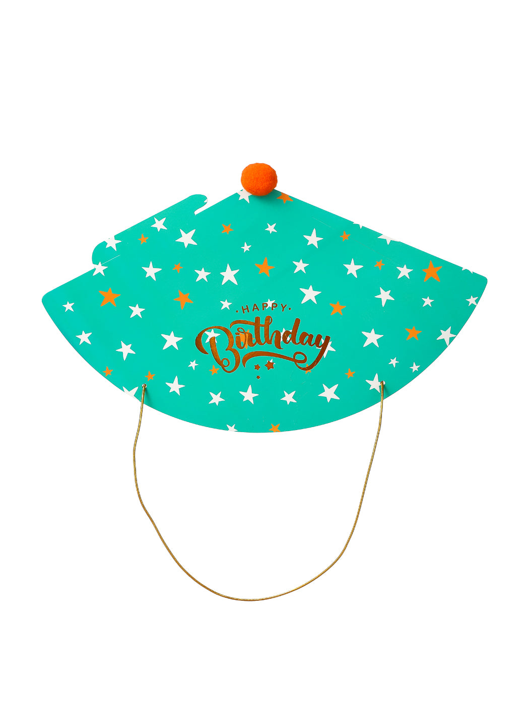 MINISO BIRTHDAY PARTY HAT(GREEN, STARS) 2010879910100 PARTY DECORATIONS