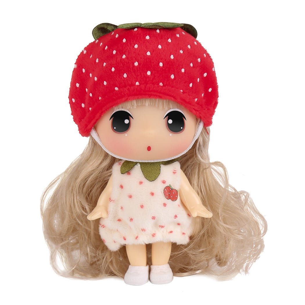MINISO FRUIT CUP SERIES 11CM DOLL CHARM(STRAWBERRY) 2011423812109 DOLLS