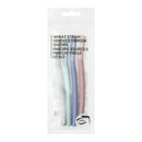 MINISO WHEAT STRAW HANDLE PRECISION EYEBROW RAZORS (4 PCS) 2011455610100 EYEBROW SHAVER-2