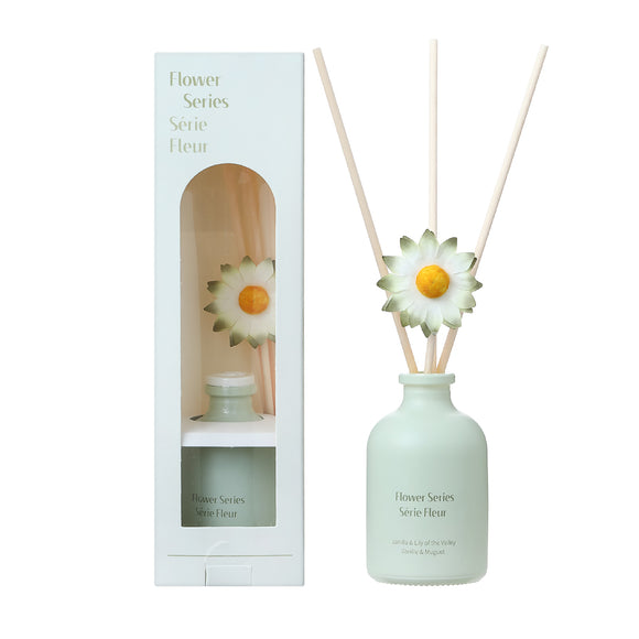 MINISO FLOWER SERIES-REED DIFFUSER ( VANILLA & LILY OF THE VALLEY ) 2011534911104 SCENT DIFFUSER