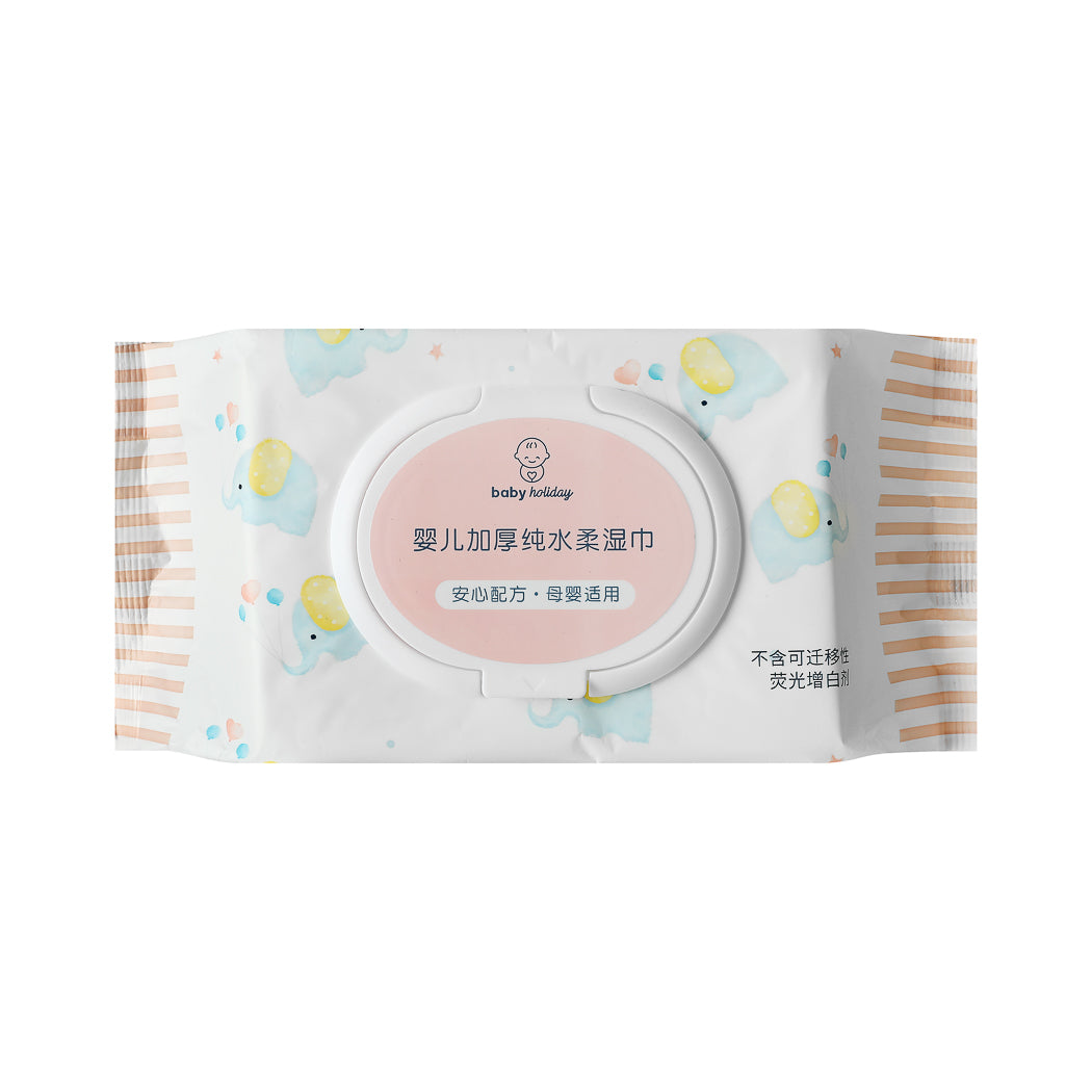 MINISO BABY HOLIDAY BABY THICK SOFT WET WIPES ( 80 WIPES ) 2011595010105 WET WIPES