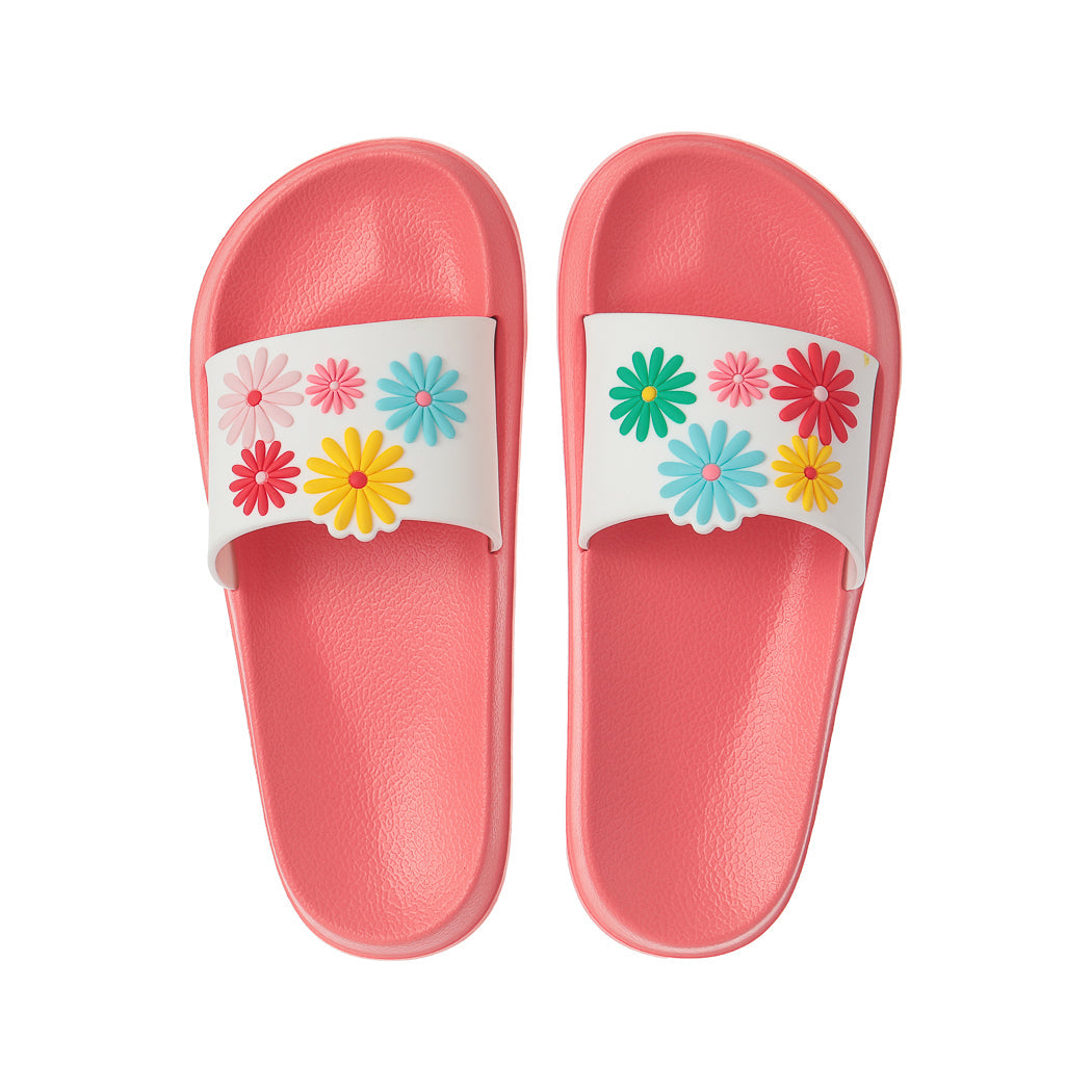 MINISO SUNRISE SUNFLOWERS WOMEN'S FASHION SLIPPERS(RED,37-38) 2011861012116 FASHIONABLE SLIPPERS