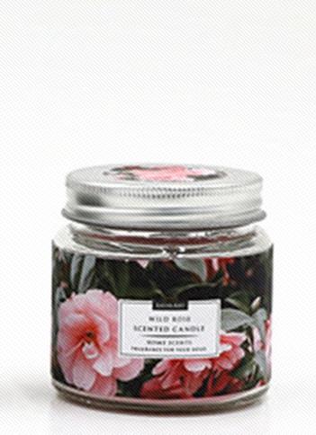 MINISO GARDEN SERIES JAR CANDLE ( ROSE, 70G ) 2012266513109 CANDLE