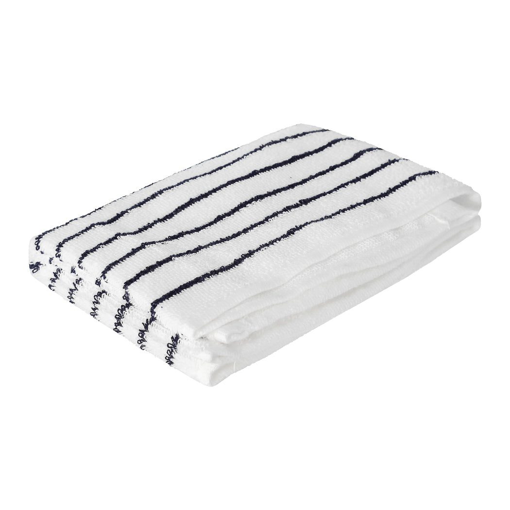 MINISO STRIPED PURE COTTON FACE TOWEL FOR KIDS(NAVY) 2012294710105 TOWEL
