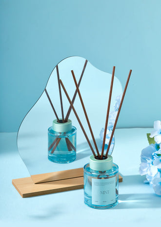 MINISO THE LANGUAGE OF FLOWERS SERIES REED DIFFUSER(BRITISH MINT, 100ML) 2012403510107 SCENT DIFFUSER