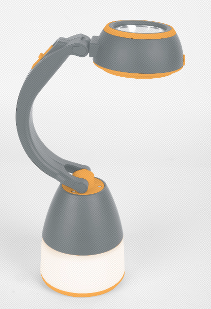 MINISO 3-IN-1 LED LIGHT  MODEL: GLED-111065(GRAY & YELLOW) 2012440511105 TABLE LAMP