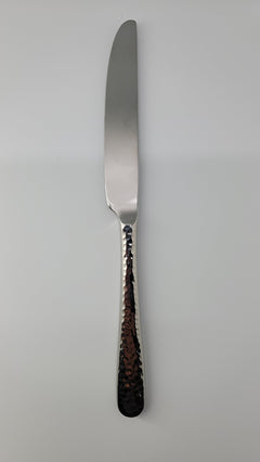 MINISO HAMMERED STYLE STAINLESS STEEL TABLE KNIFE 2012504110107 KNIFE/ FORK/ SPOON/CHOPSTICKS