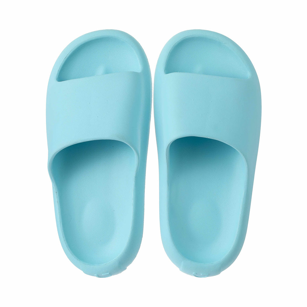 MINISO CANDY COLOR BATH SLIPPERS (37-38,LIGHT BLUE) 2012604513143 BATHROOM SLIPPERS