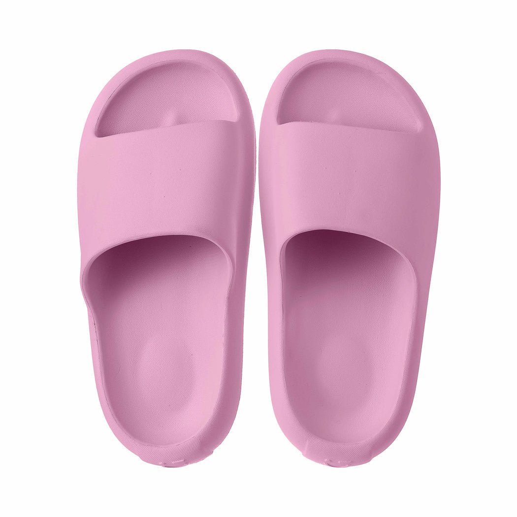 MINISO CANDY COLOR BATH SLIPPERS (37-38,PURPLE) 2012604518179 BATHROOM SLIPPERS