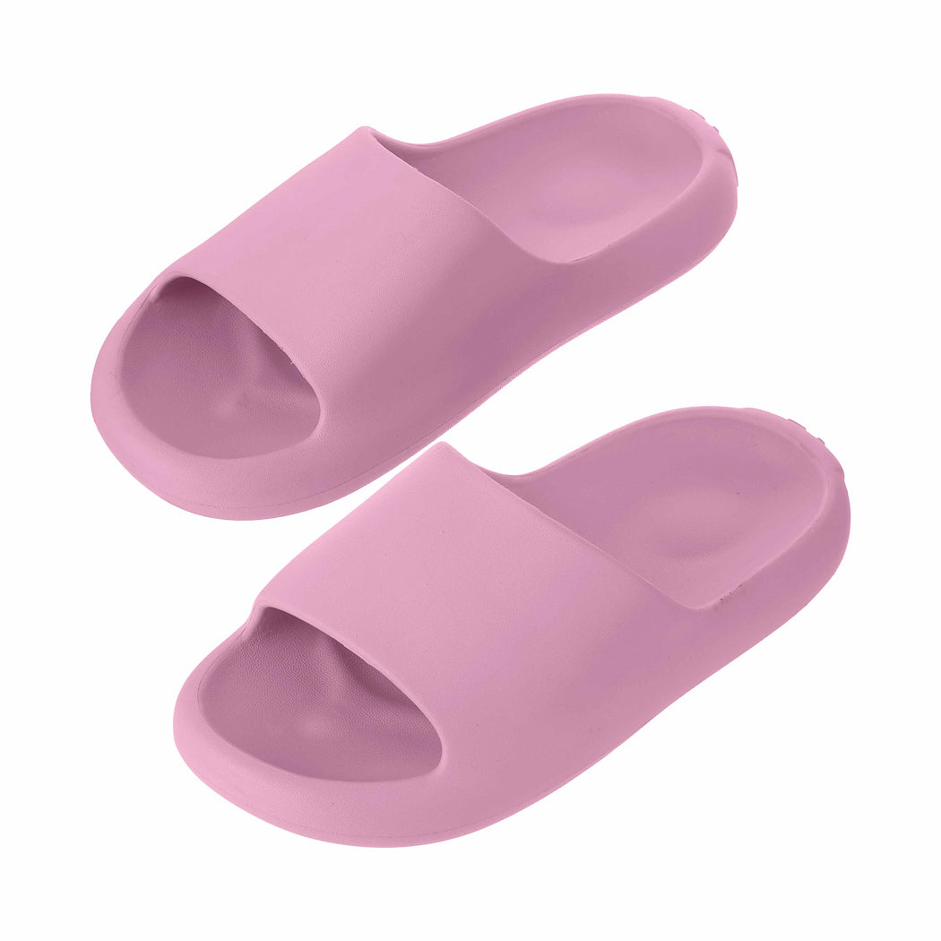 MINISO CANDY COLOR BATH SLIPPERS (39-40,PURPLE) 2012604521179 BATHROOM SLIPPERS