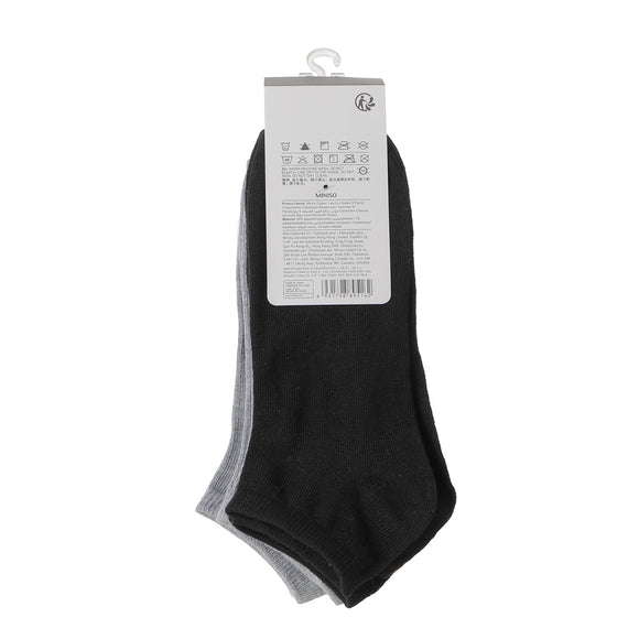 MINISO MEN'S CLASSIC LOW-CUT SOCKS ( 6 PAIRS ) 2013101210108 MEN'S LOW-CUT SOCKS