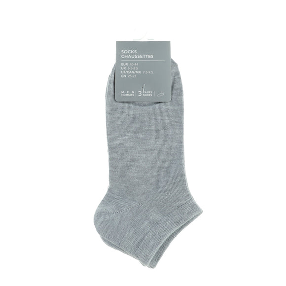 MINISO MEN'S VERSATILE LOW-CUT SOCKS (3 PAIRS) 2013205910102 MEN'S LOW-CUT SOCKS