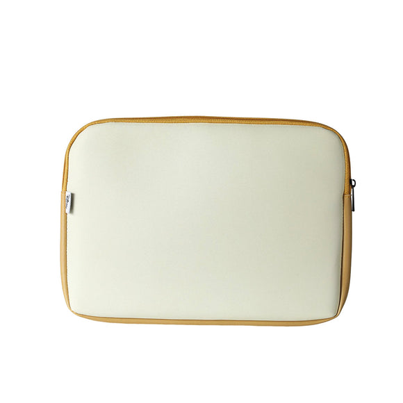 MINISO MICKEY MOUSE COLLECTION RETRO LAPTOP SLEEVE BAG(YELLOW) 2013359612105 CLUTCH BAG