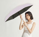 MINISO CLASSIC SOLID COLOR SUN UMBRELLA ( PINK ) 2013488612106 UV PROTECTION UMBRELLA-2