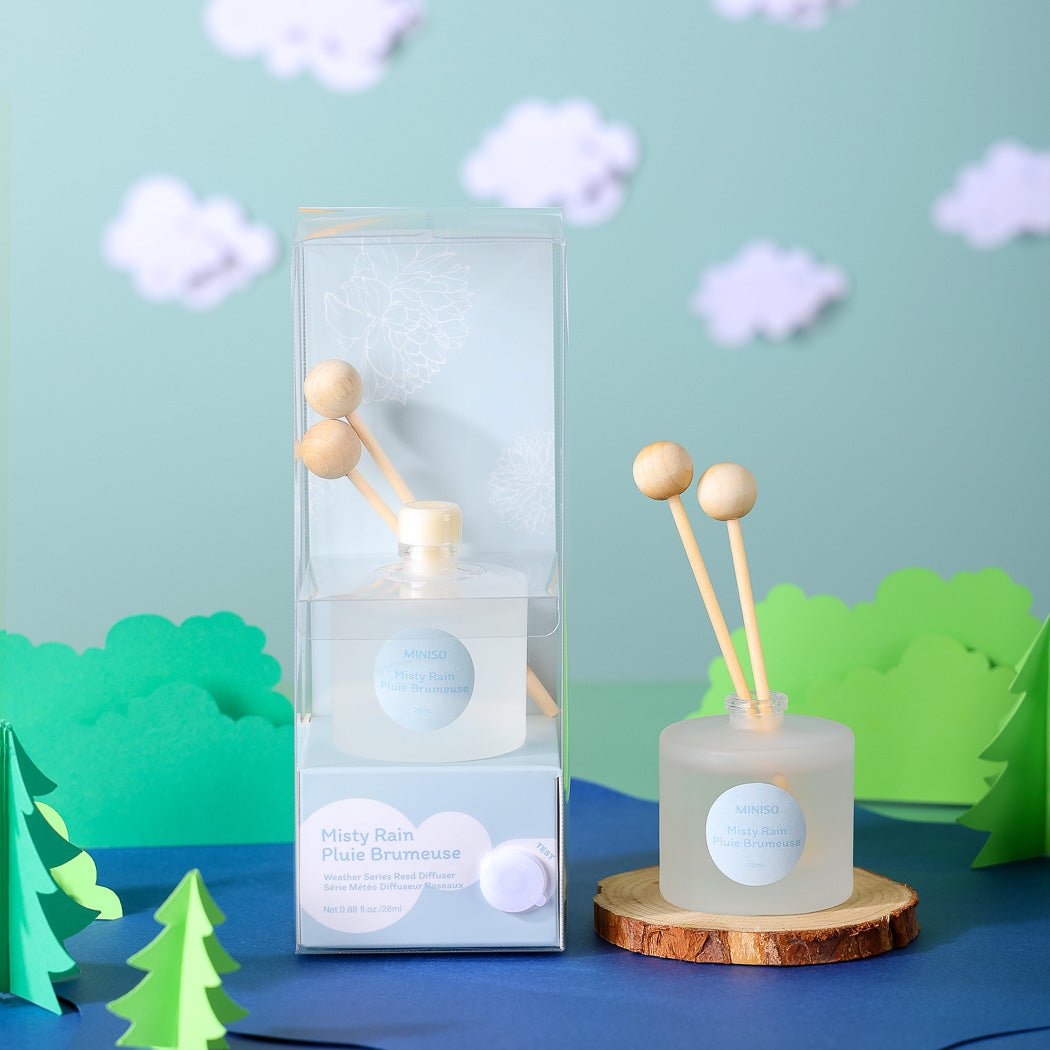 MINISO WEATHER SERIES REED DIFFUSER(MISTY RAIN) 2013497511100 SCENT DIFFUSER