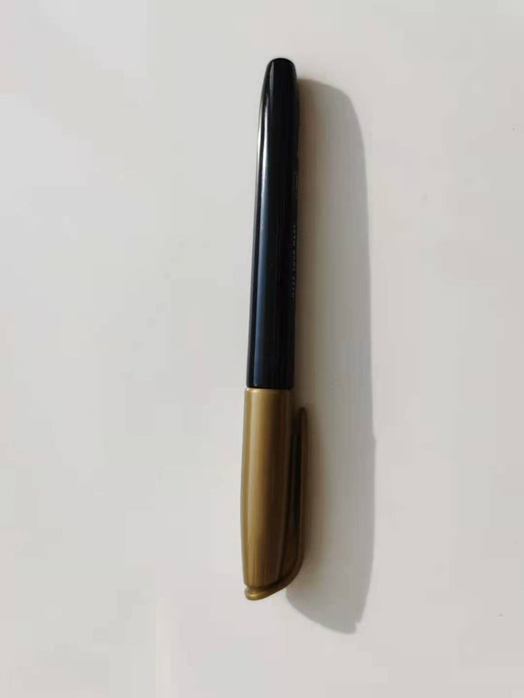 MINISO 1.0MM THICK BARREL METALLIC MARKER (GOLD) 2010303512108 MARKER