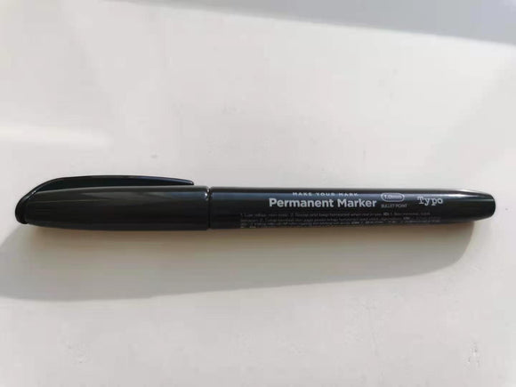 MINISO 1.0MM THICK BARREL MARKER (BLACK) 2010303415102 MARKER