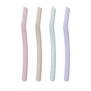 MINISO WHEAT STRAW HANDLE PRECISION EYEBROW RAZORS (4 PCS) 2011455610100 EYEBROW SHAVER-1