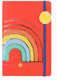 MINISO RAINBOW SERIES A5 BOOK - RAINBOW, 80 SHEETS 2011566810109 HARDCOVER MEMO BOOK