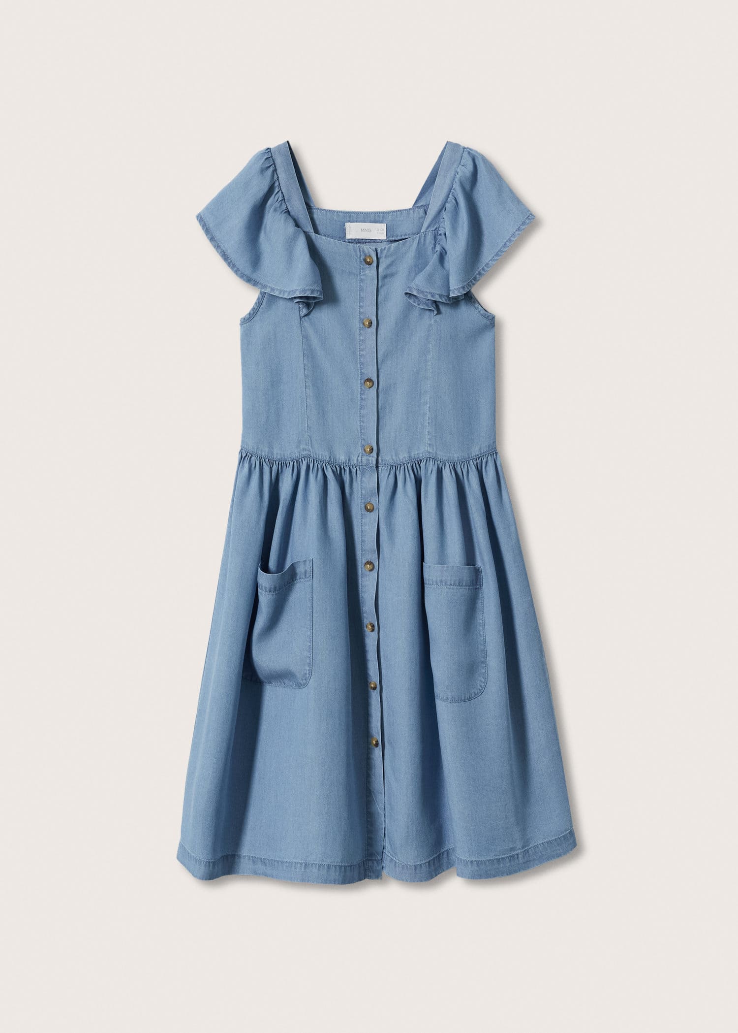 MANGO KAYUKO 27047729-TM MANGO KIDS GIRL DRESS