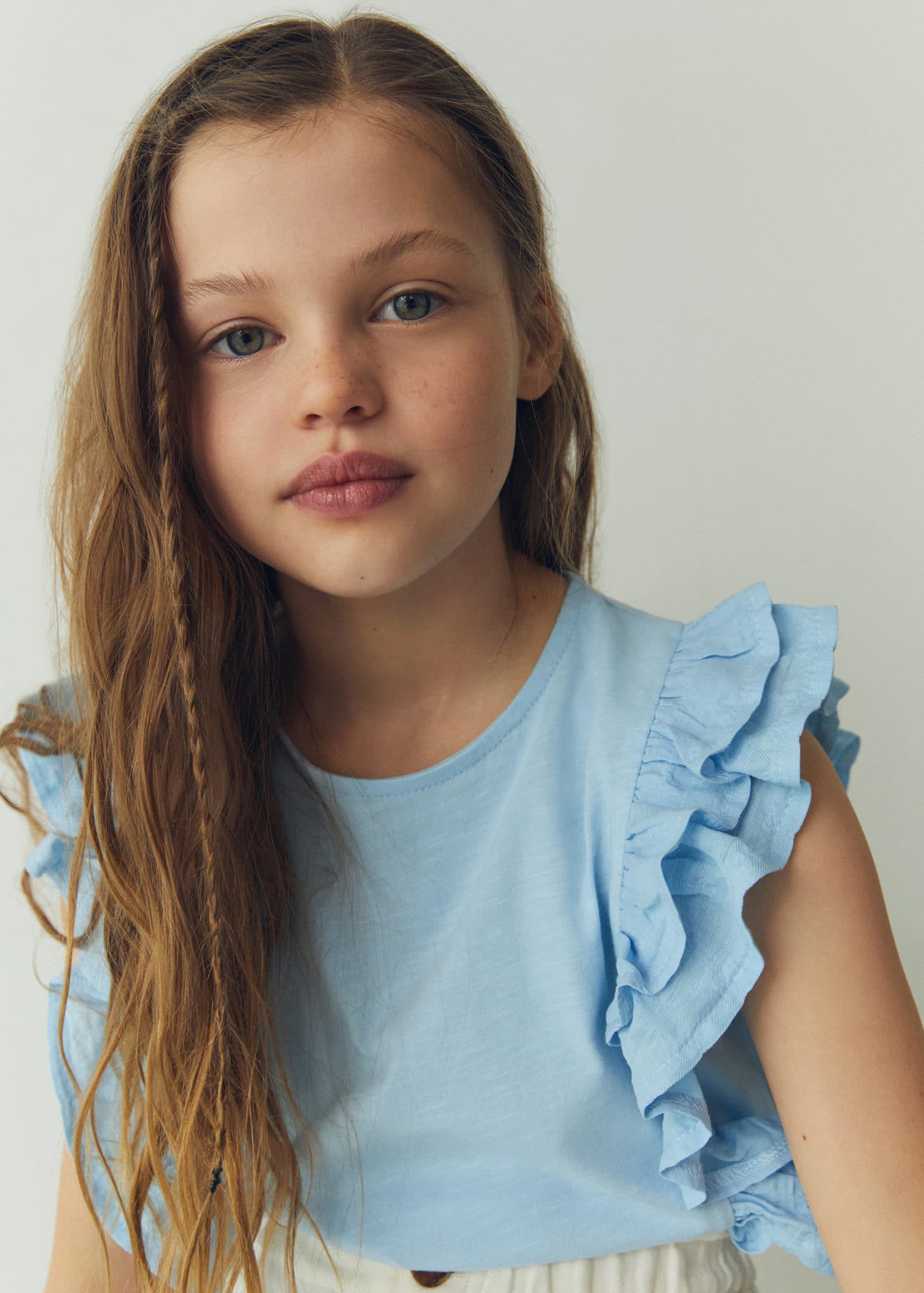 MANGO PREPPY 27096325-50 MANGO KIDS GIRL T-SHIRT SHORT SLEEVE