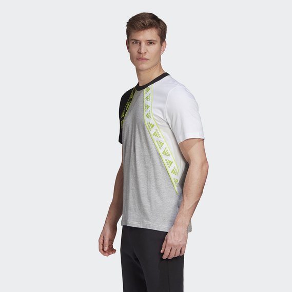 ADIDAS MHS GFX Q3 FU0028 T-SHIRT SHORT SLEEVE TRAINING (M)