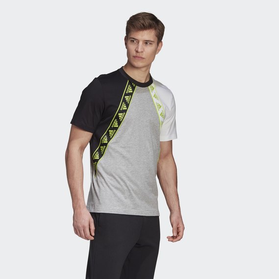 ADIDAS MHS GFX Q3 FU0028 T-SHIRT SHORT SLEEVE TRAINING (M)