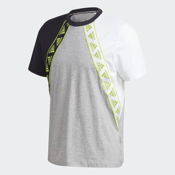 ADIDAS MHS GFX Q3 FU0028 T-SHIRT SHORT SLEEVE TRAINING (M)