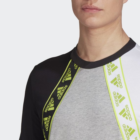 ADIDAS MHS GFX Q3 FU0028 T-SHIRT SHORT SLEEVE TRAINING (M)
