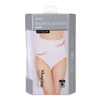 MINISO WOMEN SHAPING SHORTS ( WHITE ) ( L/XL ) 0700039661 WOMEN'S BRIEFS
