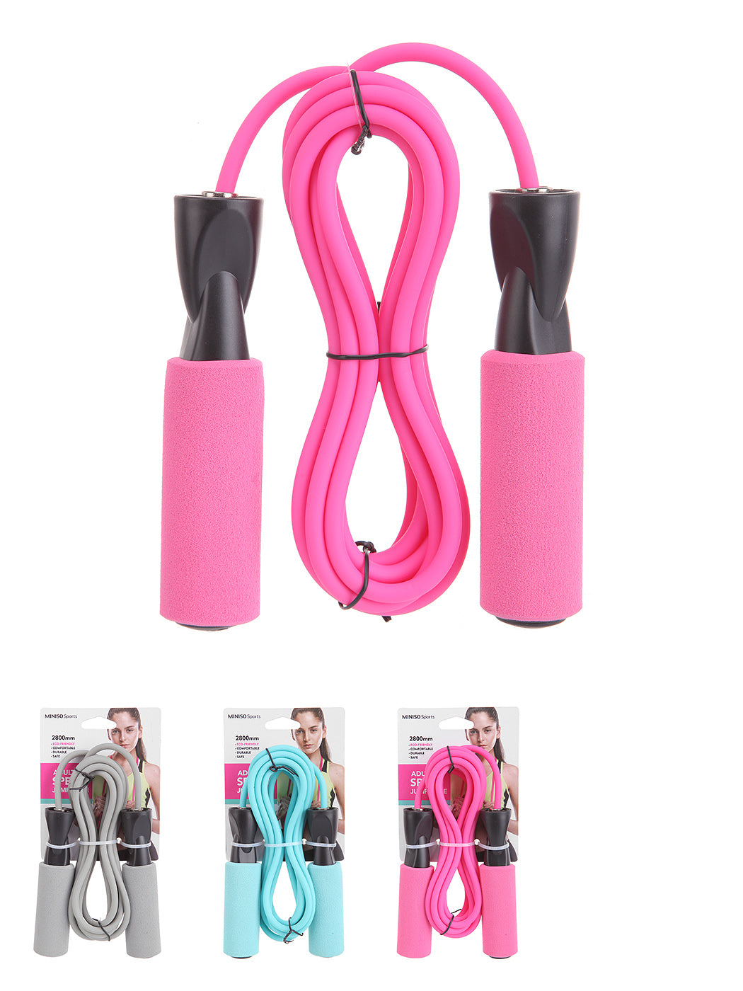 MINISO MINISO SPORTS - ADULT'S SPEED JUMP ROPE (2800MM) 1200035351 EXERCISE EQUIPMENT