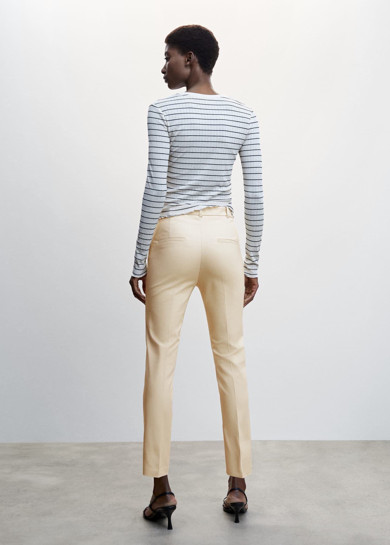 MANGO MALU4-H 47000085-08 MANGO WOMEN TROUSER