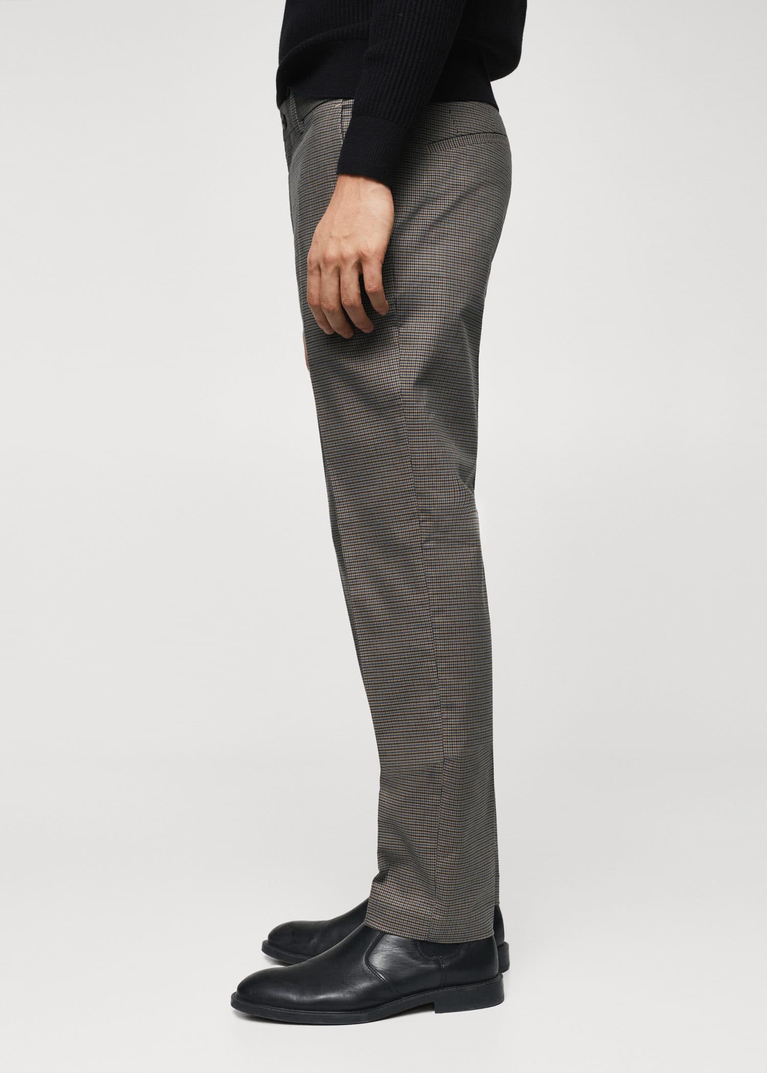 Slim fit linen pants - Men | MANGO OUTLET USA