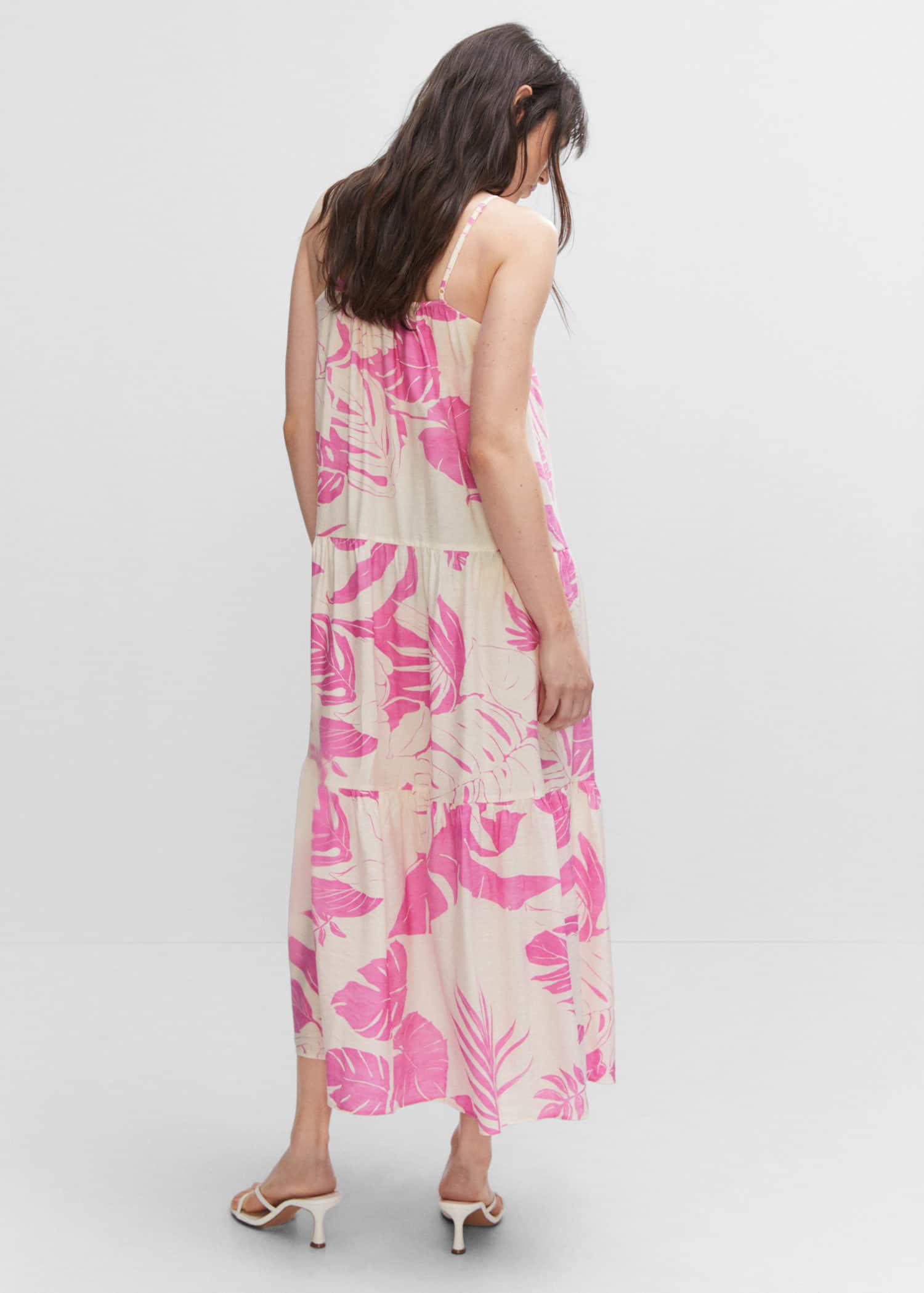 MANGO GARI 57000249-85 MANGO WOMEN DRESS FULL LENGTH