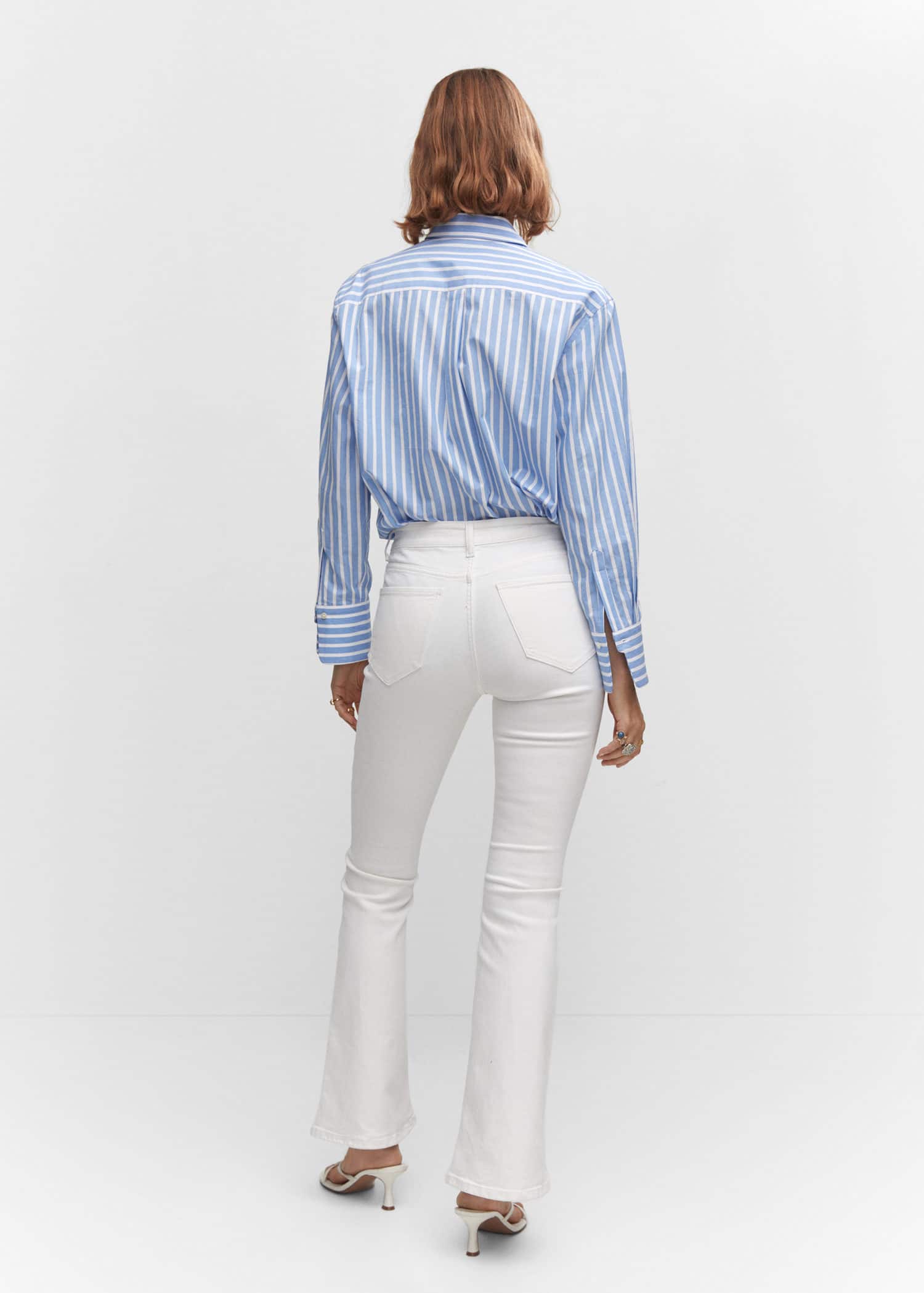 MANGO FLARE 57000359-01 MANGO WOMEN DENIM JEANS