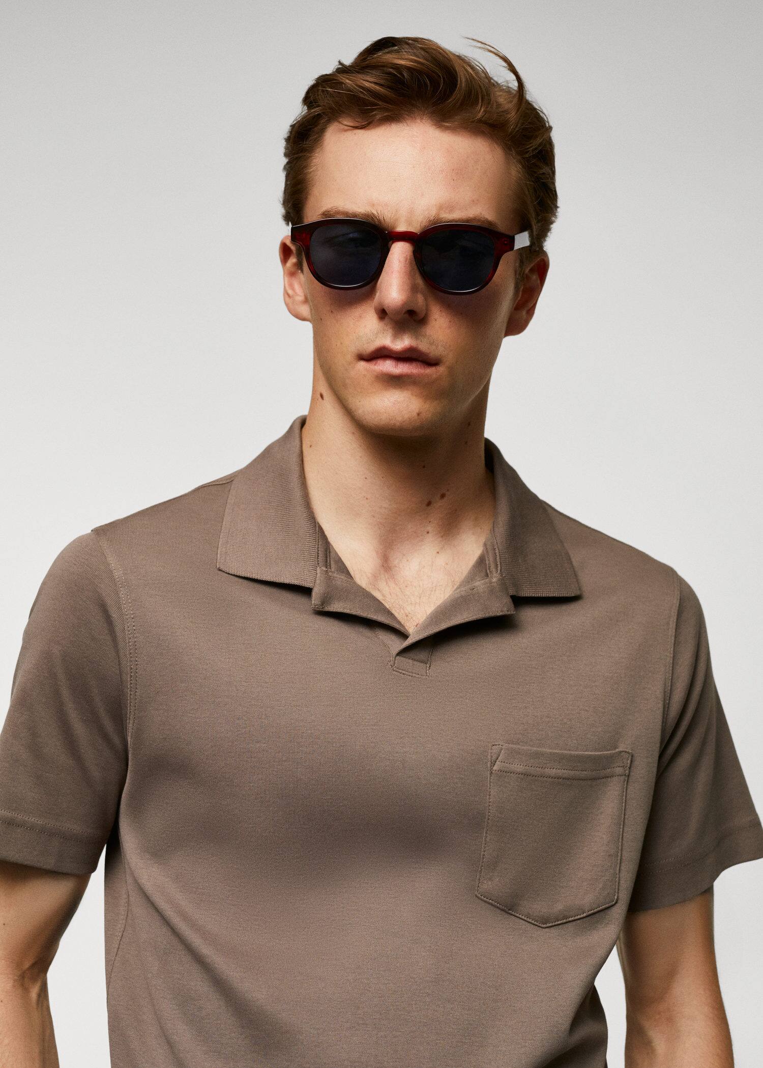 MANGO ANDREAP 57000778-35 MANGO MAN POLO SHIRT
